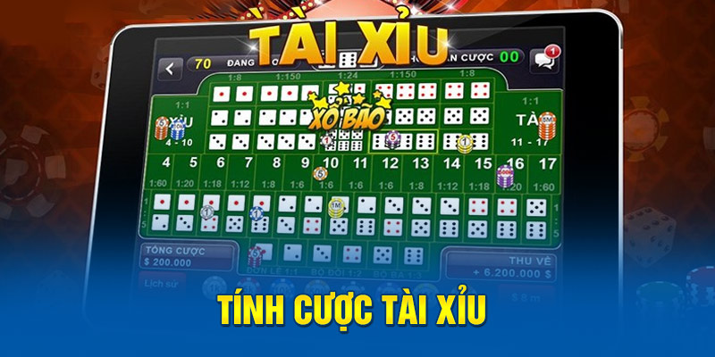 Tính cược Tài Xỉu